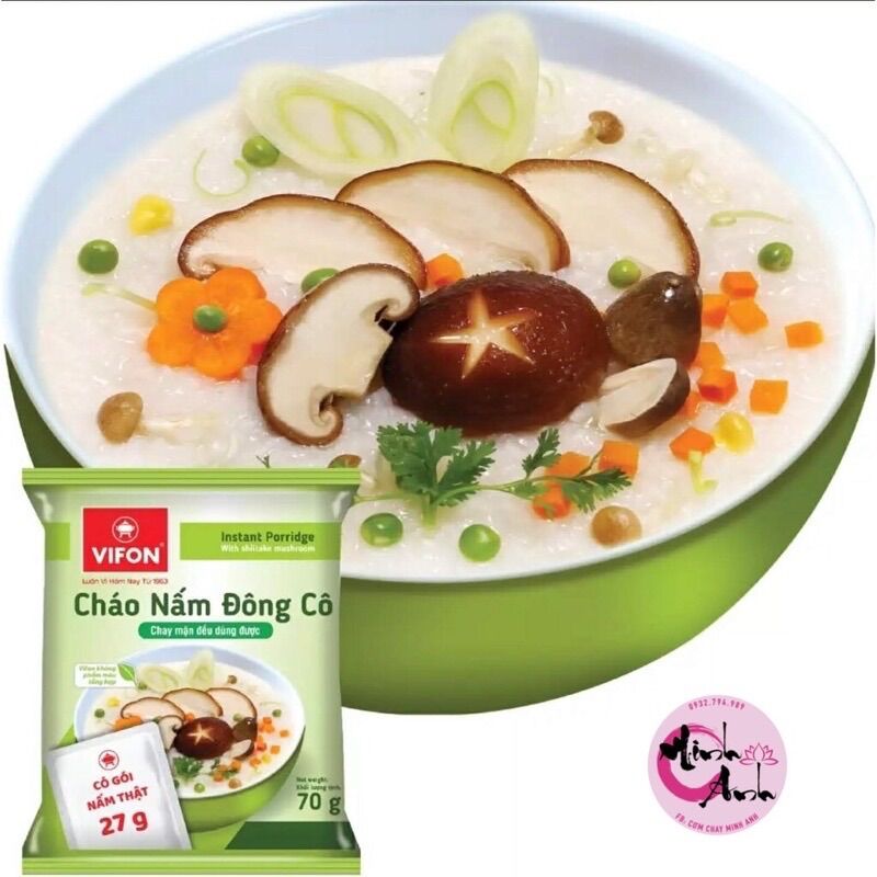 Cháo Chay Vifon ( Thùng 50 gói )