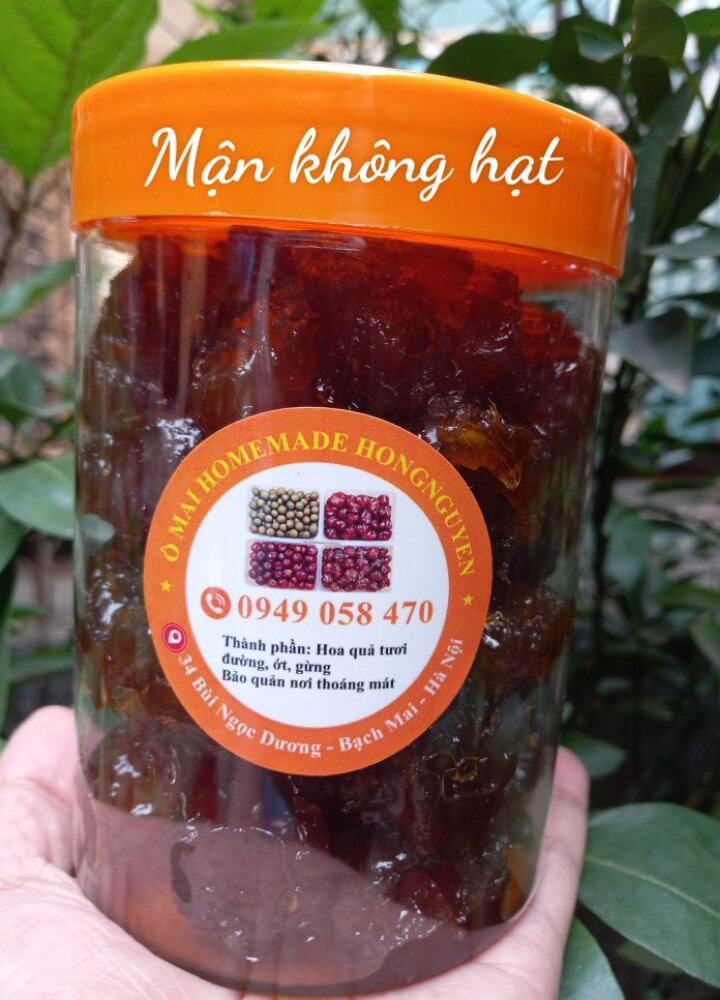 500g ô mai mận không hạt xào gừng
