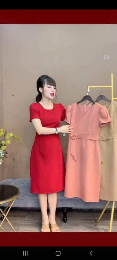 Đầm dáng chữ A Monoco