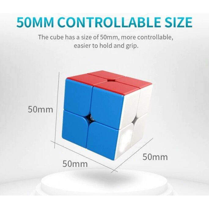 [HCM]Rubik 2x2 MoYu MeiLong siêu mượt