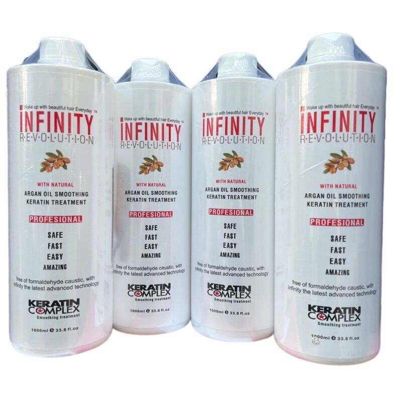 Keratin Complex phục hồi tóc hư nát ( không cay ) Infinity Revolution 1000ml