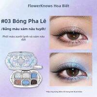 Flower Knows | Bảng Mắt Swan Ballet 6 Màu Đa Chức Năng Trang Điểm Hàng Ngày Chất Lượng Cao Cho Nữ