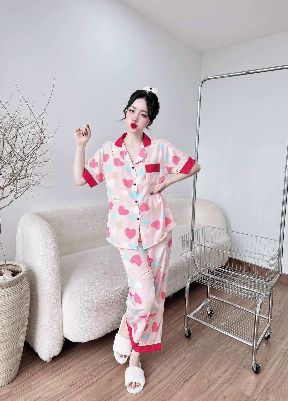 Đồ bộ Lụa Nhật sang trọng Bigsize 50-100kg chất mềm rũ Y