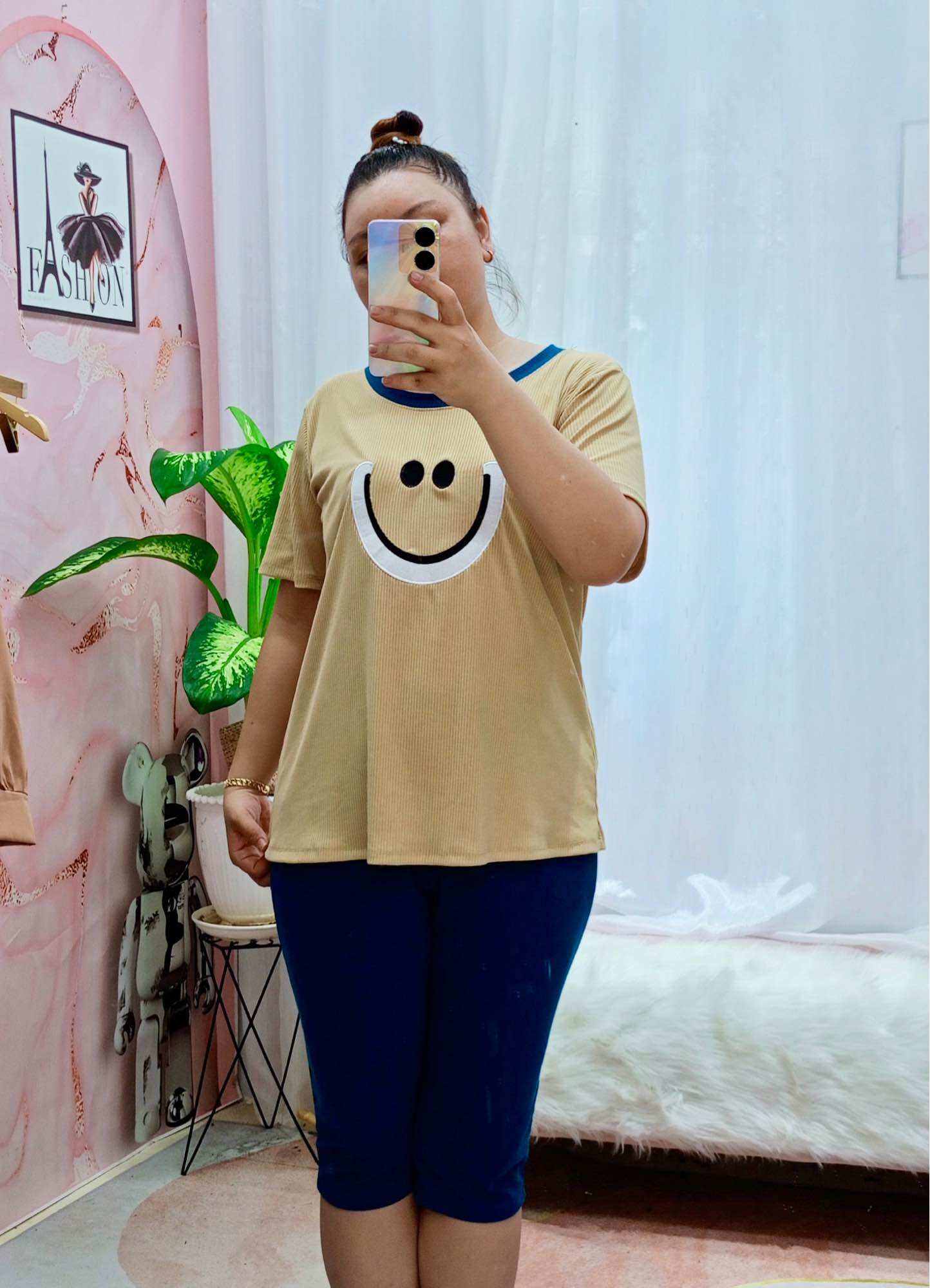 BỘ LỮNG THÊU MẶT CƯỜI BIGSIZE 68-95kg