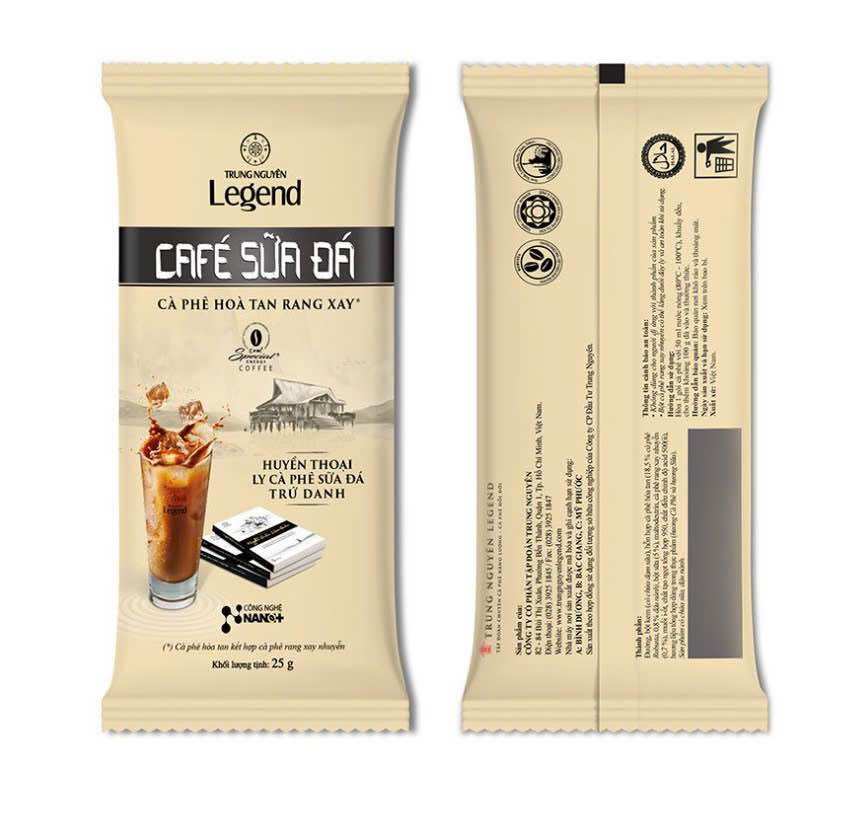 Legend Cà Phê Sữa Đá - hộp 9 gói