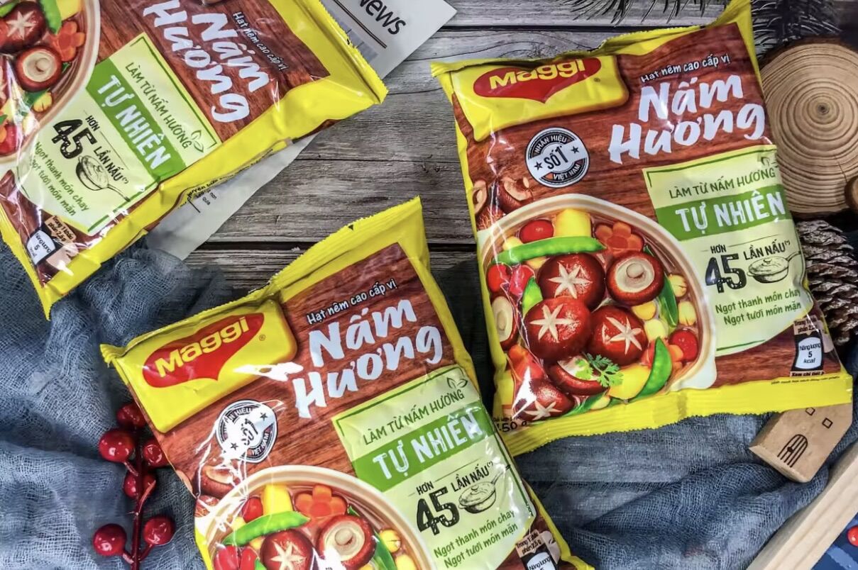 Hạt nêm chay Maggi nấm hương gói 450g