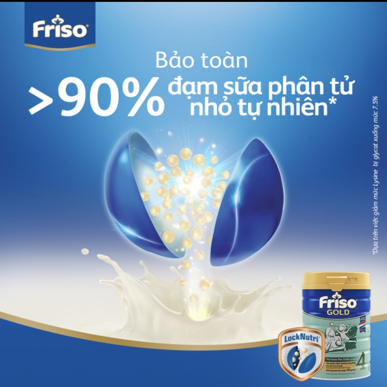 [HCM]Sữa Friso Gold 4 ( 2-6 tuổi )