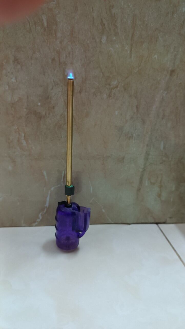 Giảm hao gas đầu hoa sen ống đồng vàng sáng bóng cao cấp. Tặng ống hút thủy tinh và ống hút co 2 đầu.
