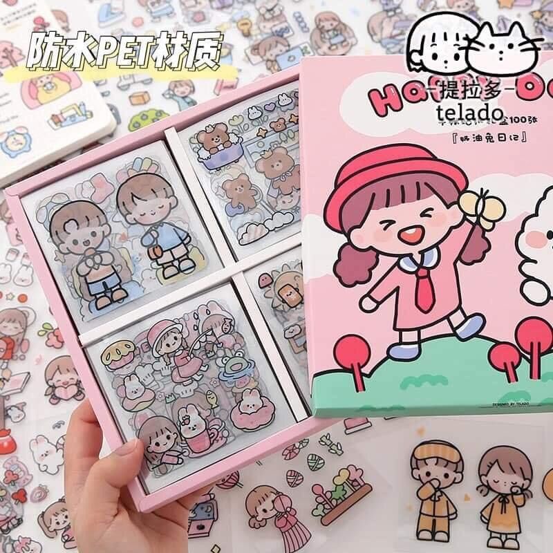 [HCM]1000 hình dán sticker cho bé