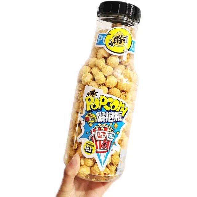 Chai bắp nổ mini rang