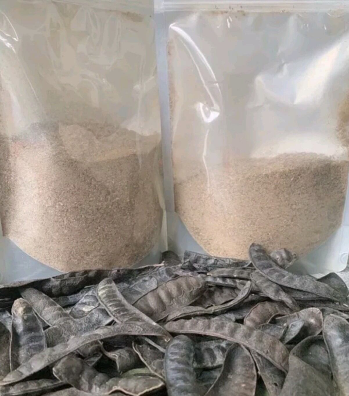 Bột bồ kết nguyên chất 1 kg tách hạt rang xay siêu mịn