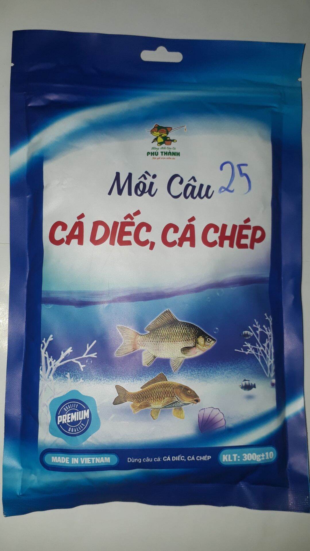 Combo(bài mồi) gồm 3 gói Hãng Mồi Câu Phú Thành _ Cá Chép _Diếc
