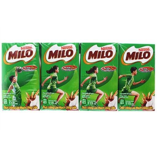 Sữa MILO - 3in1 - dinh dưỡng từ lúa mạch [ hộp lớn 180ml & nhỏ 110ml ]