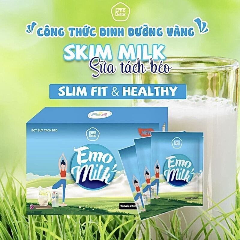 Sữa tách béo EMO MILK