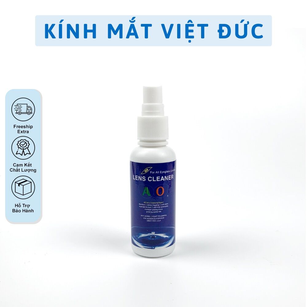 Nước lau mắt kính AO kính mắt việt đức