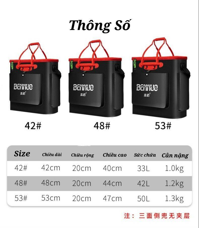 thùng đựng cá đa năng