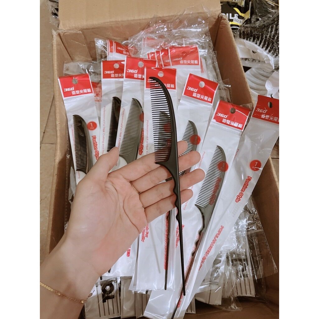 Lược cá mập lược mượt vòng cung
