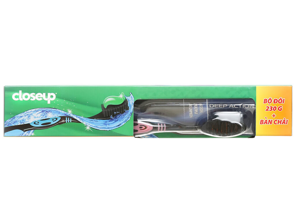 Kem Đánh Răng Closeup 230g+ Tặng Bàn chải