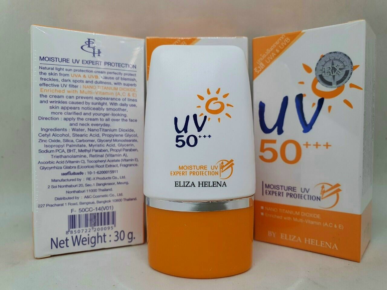 Kem Chống Nắng UV 50 Thái Lan Aliza Helena 30g