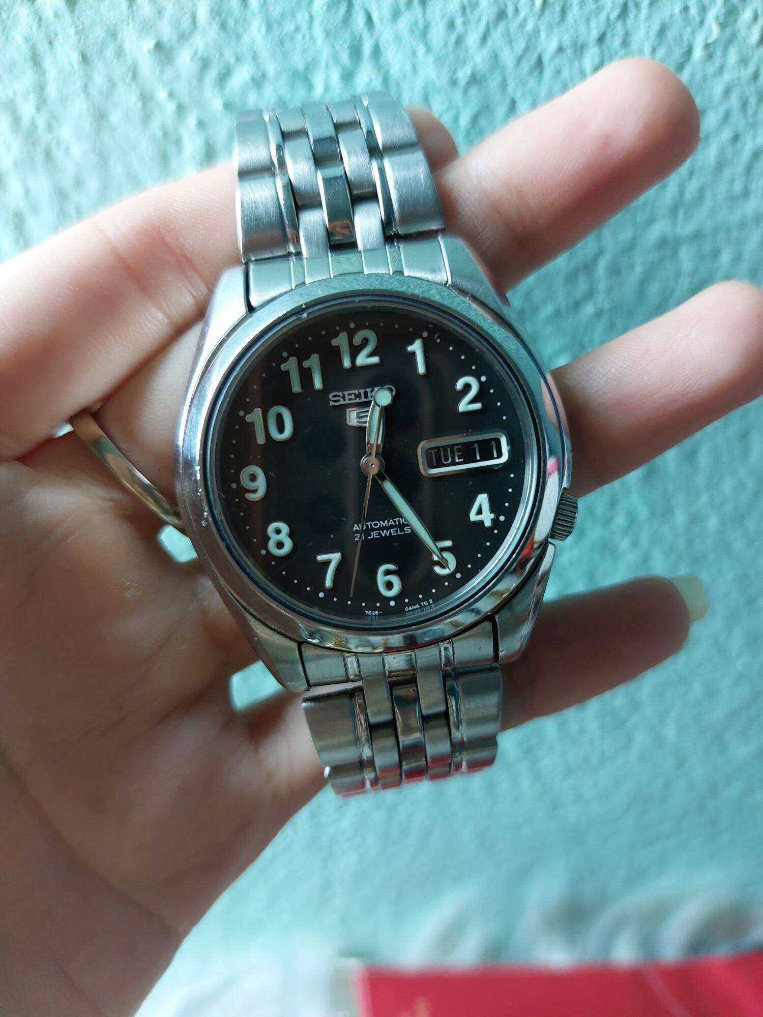 Đồng hồ nam seiko 5 automatic lộ máy