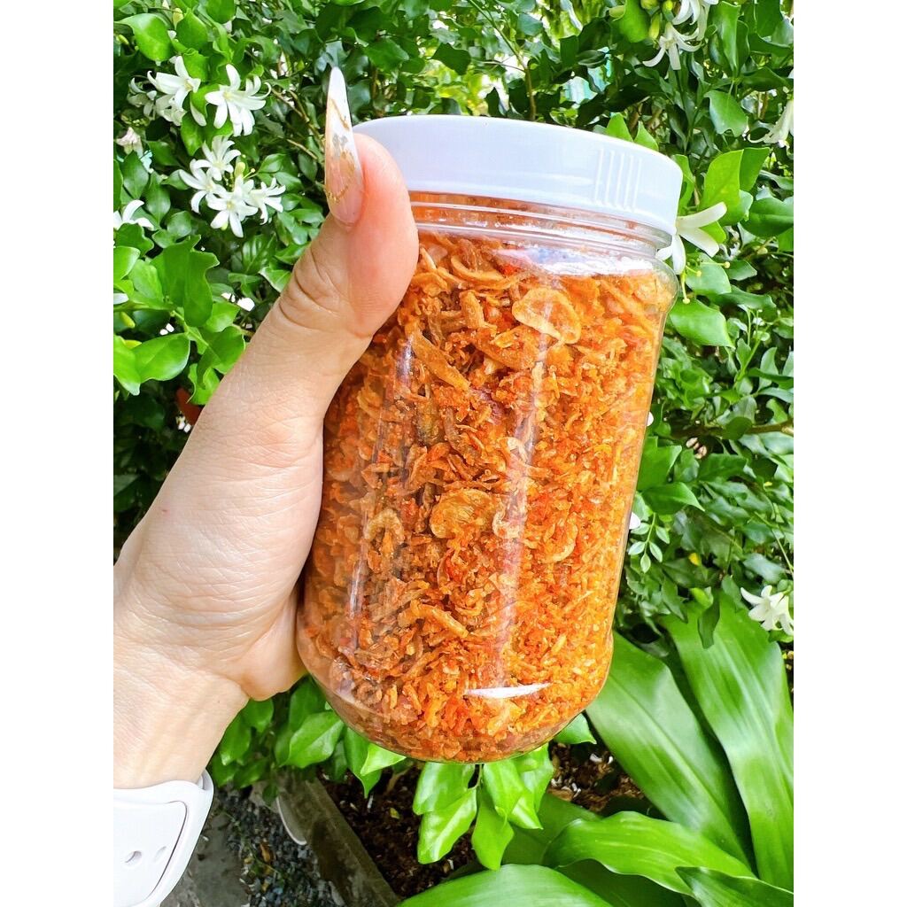 Combo 500gr bánh tráng phơi sương dẻo + muối ruốc hành phi