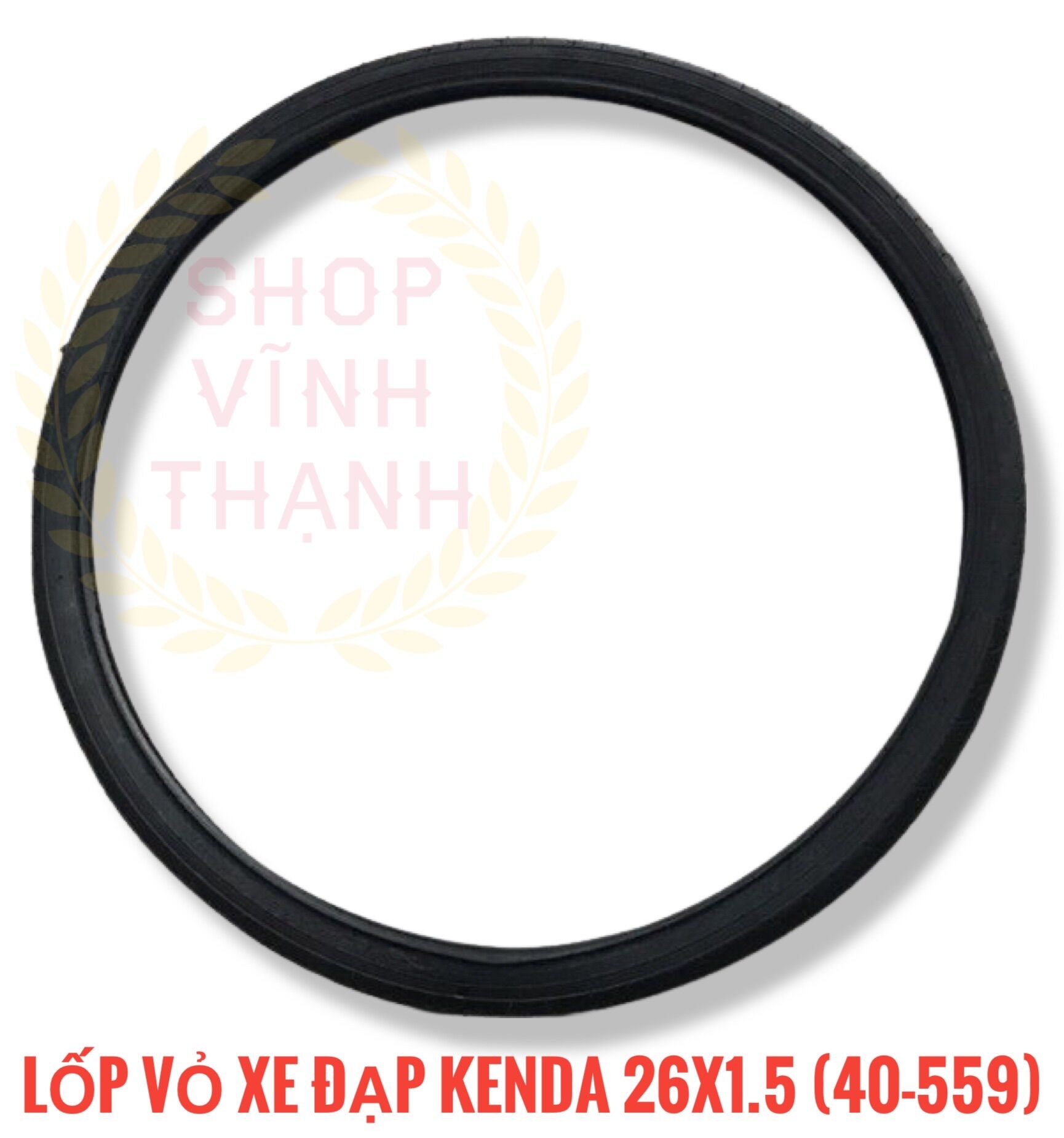 Lốp vỏ xe đạp thể thao Kenda 26X1.5 (40-559), chuyên dành cho xe đạp thể thao đường trường (road), xe đạp đua, hàng Việt Nam chất lượng