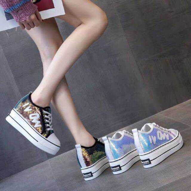 Giày bánh mì giày sục độn đế 7cm_G08_TaTa Fashion