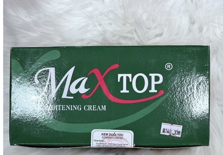 Kem duỗi tóc maxtop