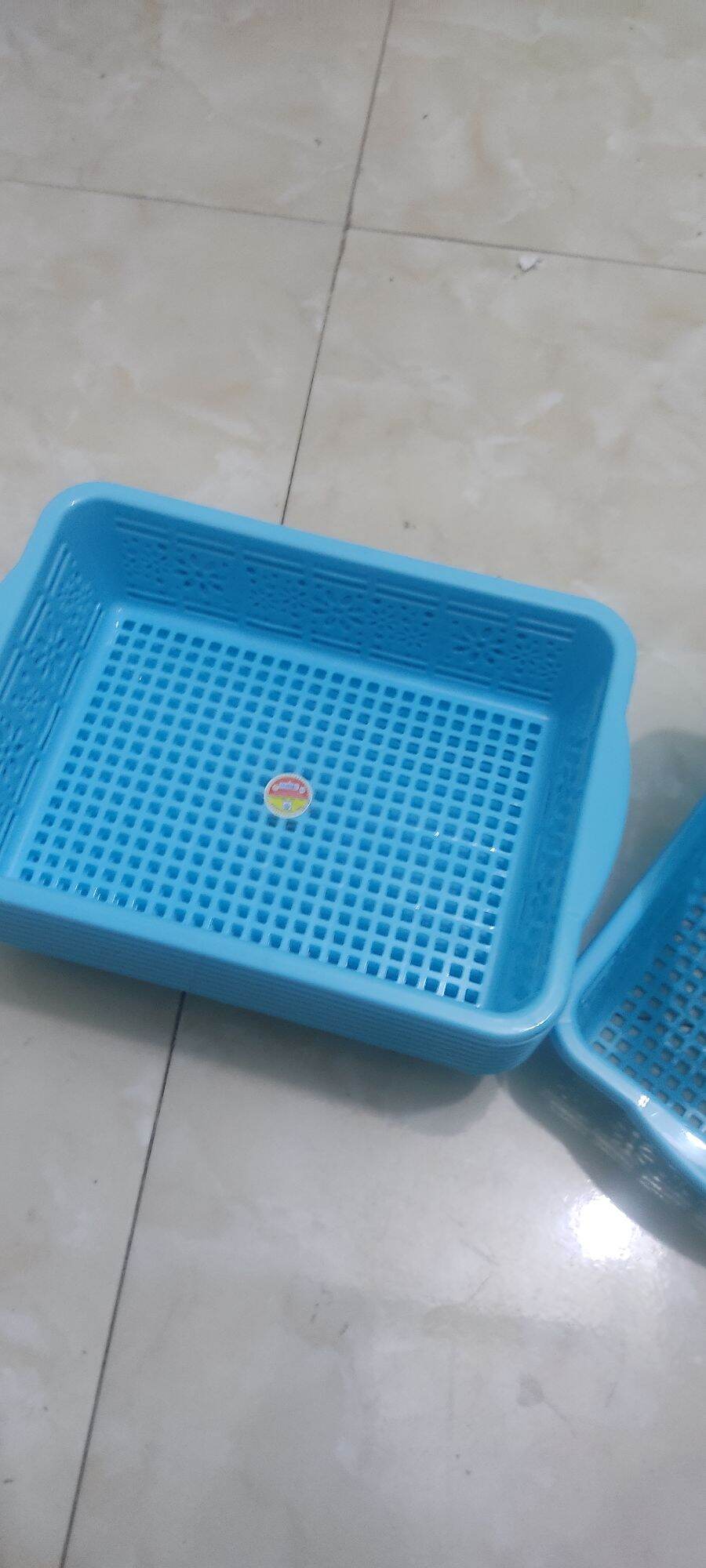 Set of 10 Rectangular Baskets