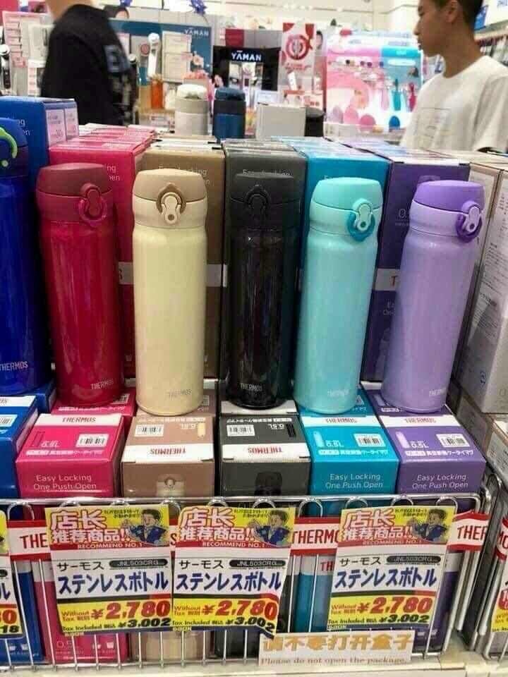 Bình giữ nhiệt thermos nhật bản 350ml, 400ml, 500ml, 750ml nội địa chính hãng