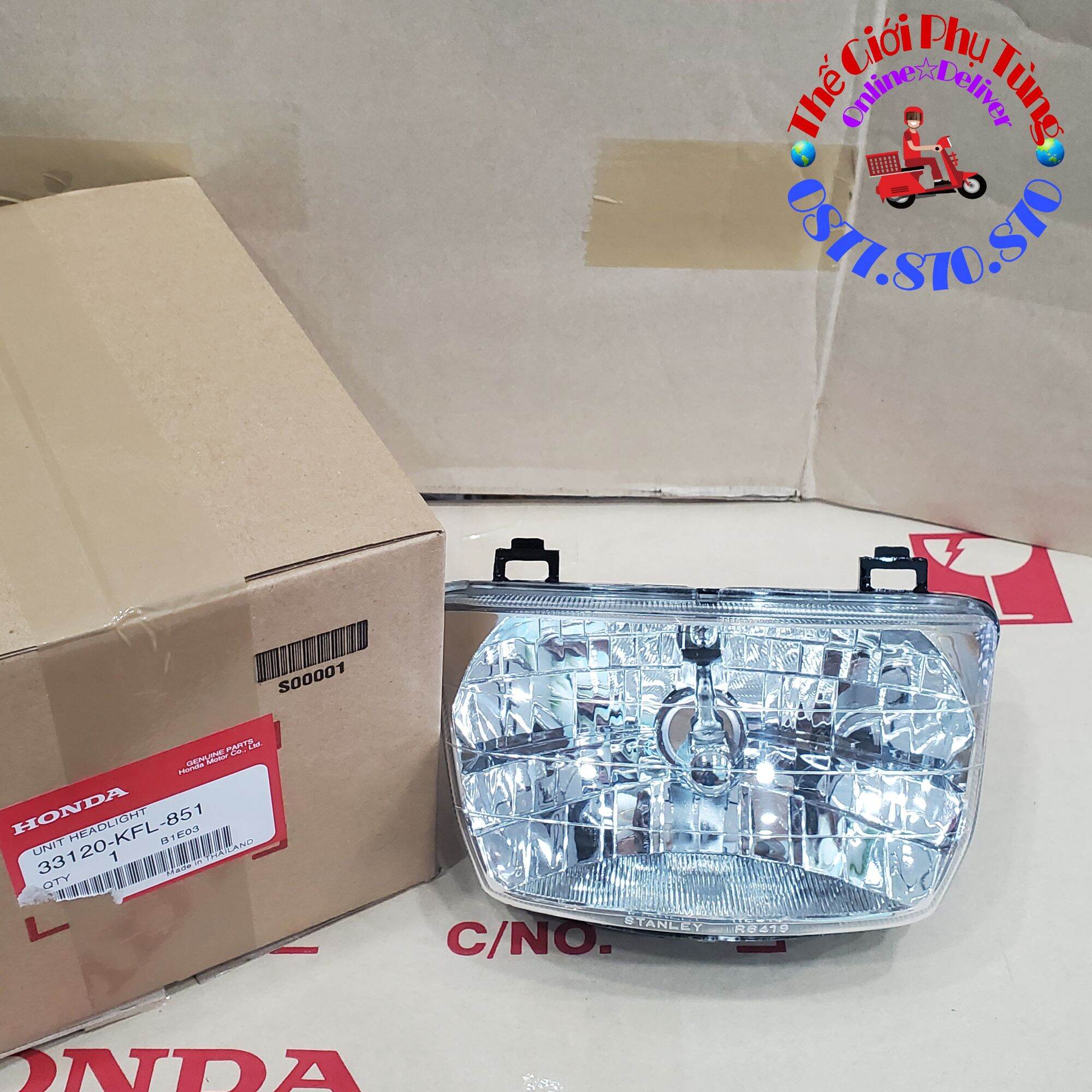 Pha đèn Wave Thái 110 zin Thái Lan - 33120-KFL-851