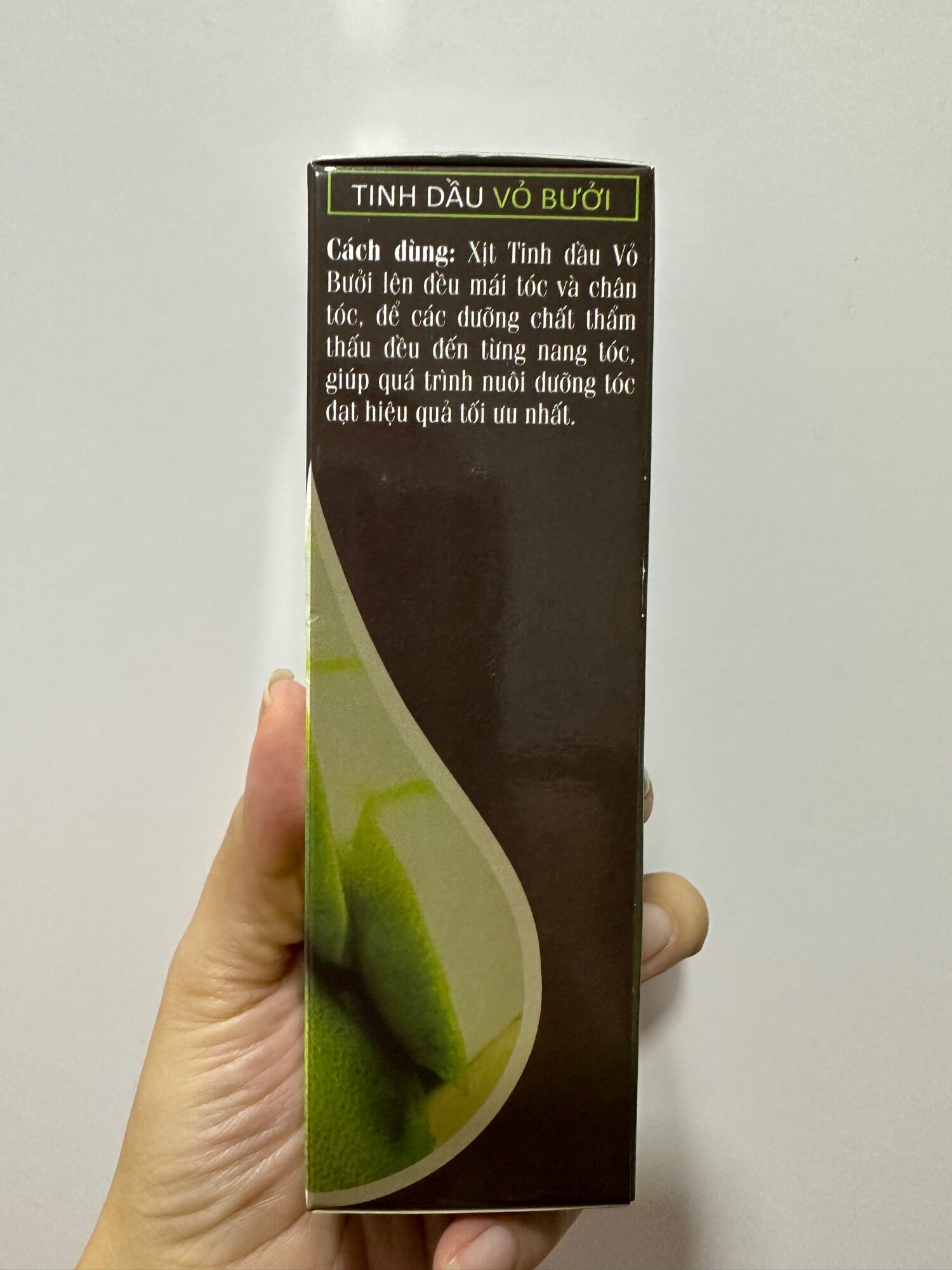 Tinh dầu vỏ bưởi dưỡng tóc dạng xịt 100ml