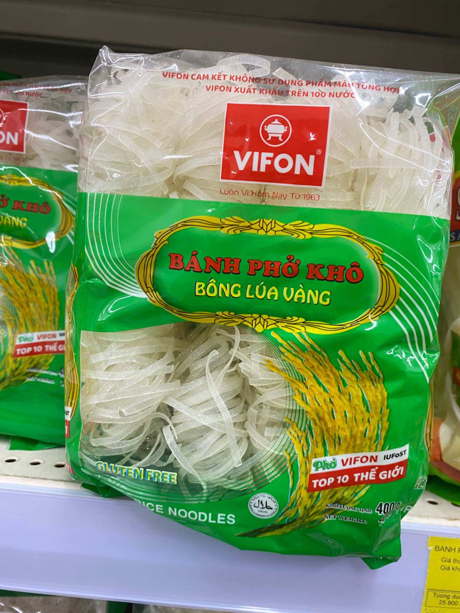 COMBO 2 GÓI PHỞ KHÔ VIFON 400G