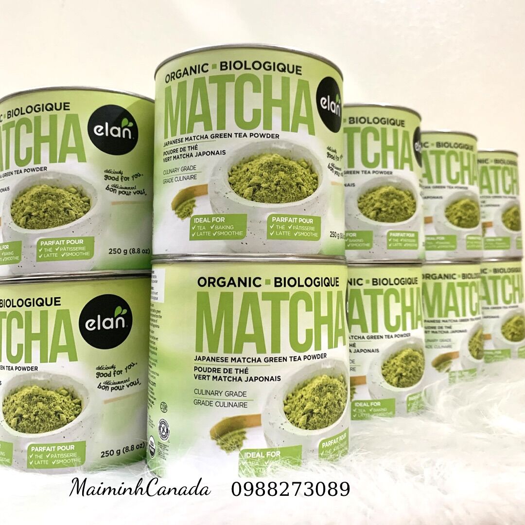 Powder green tea matcha Elan organic 250g