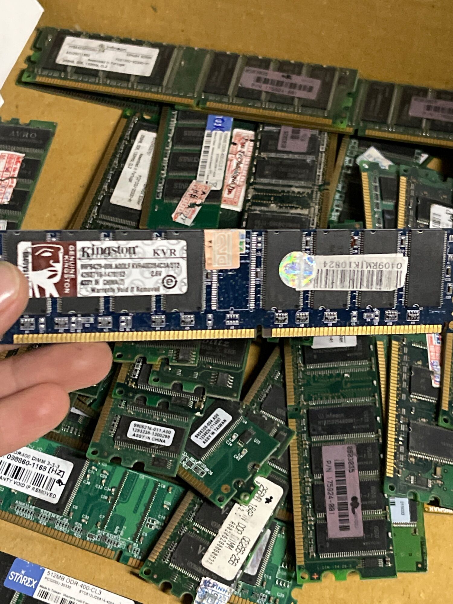 DDR1 copier Ram 512m bus 266 / 333 / 400