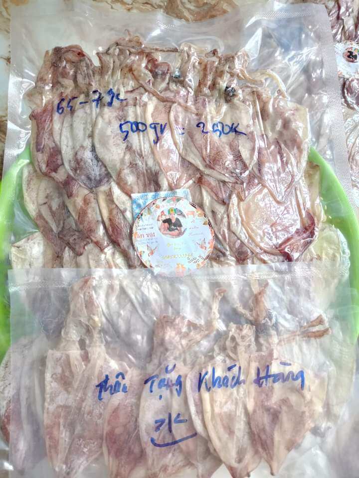 Khô mực 500gr có quà tặng