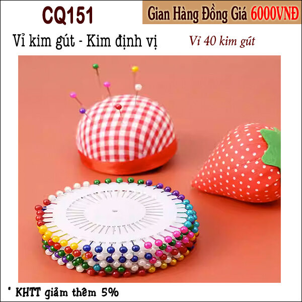Kim gút - kim định vị - kim cố định cq151 - hoa tay handmade