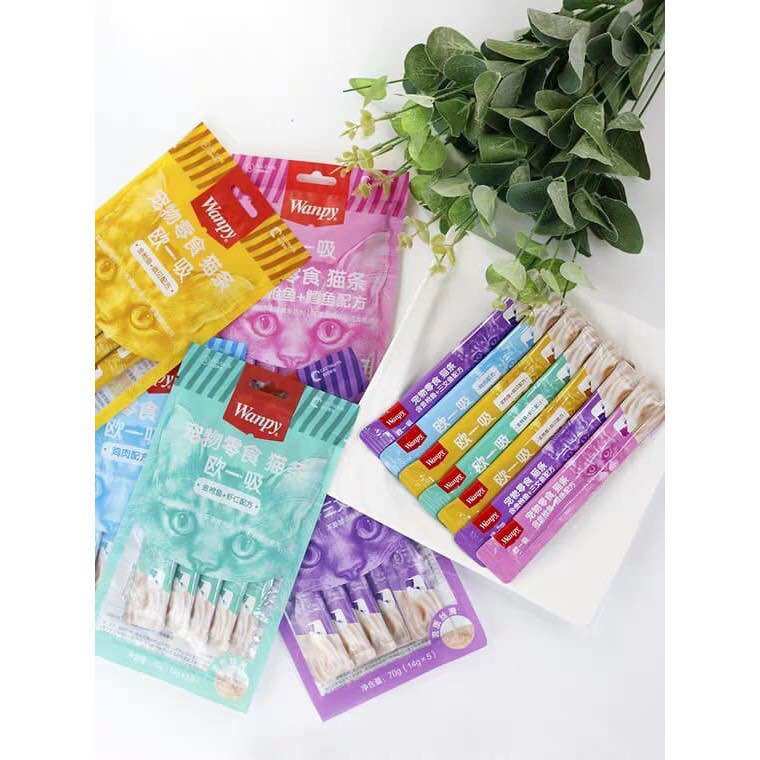 Súp Thưởng Wanpy Gói 5 Thanh 70g