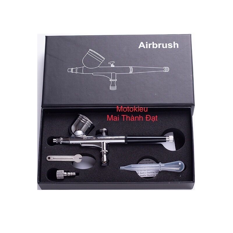 Súng phun sơn airbrush HD-130 size 0.3mm Bút vẽ mỹ thuật