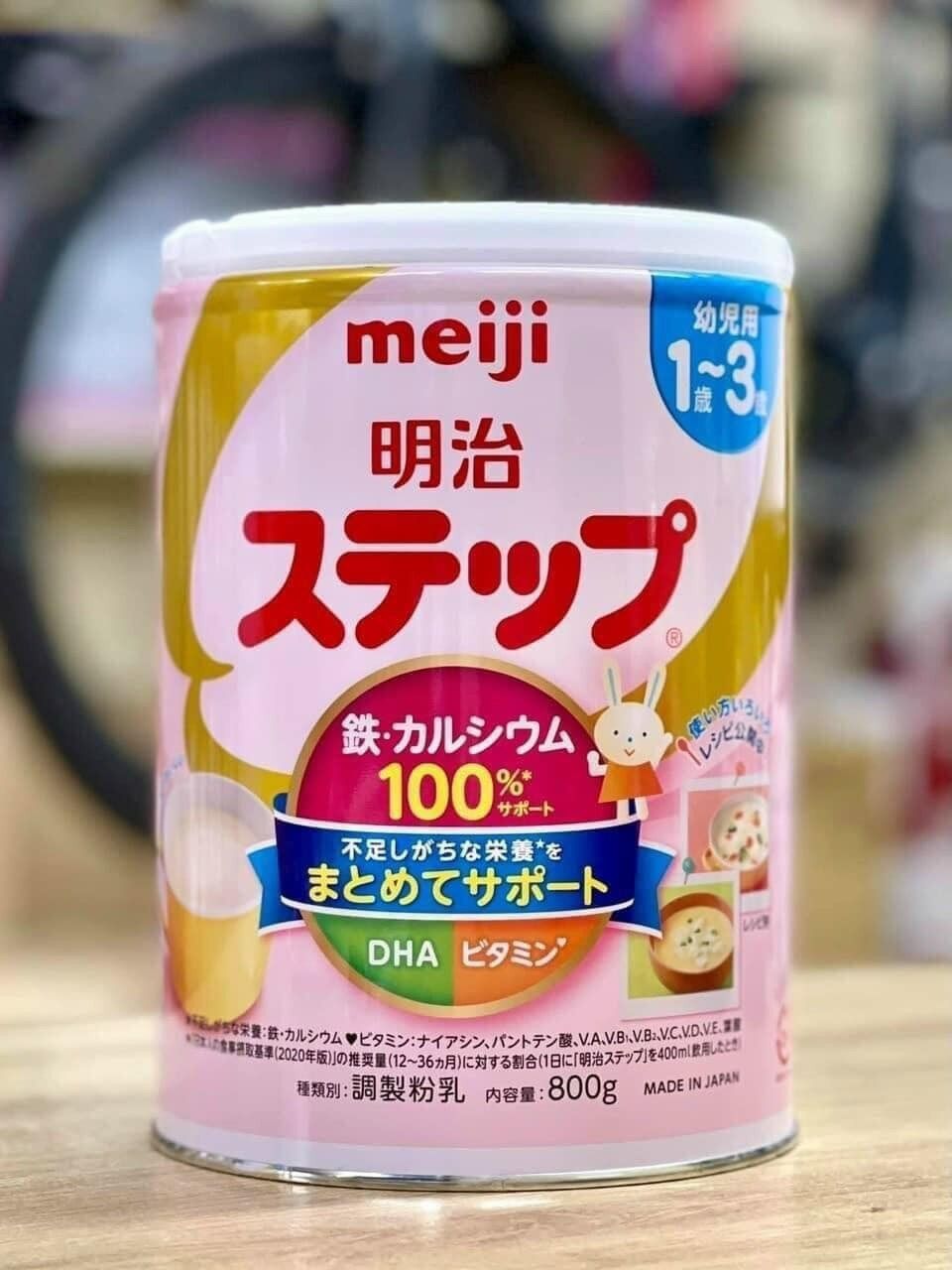 Sữa meiji nội địa Nhật Bản