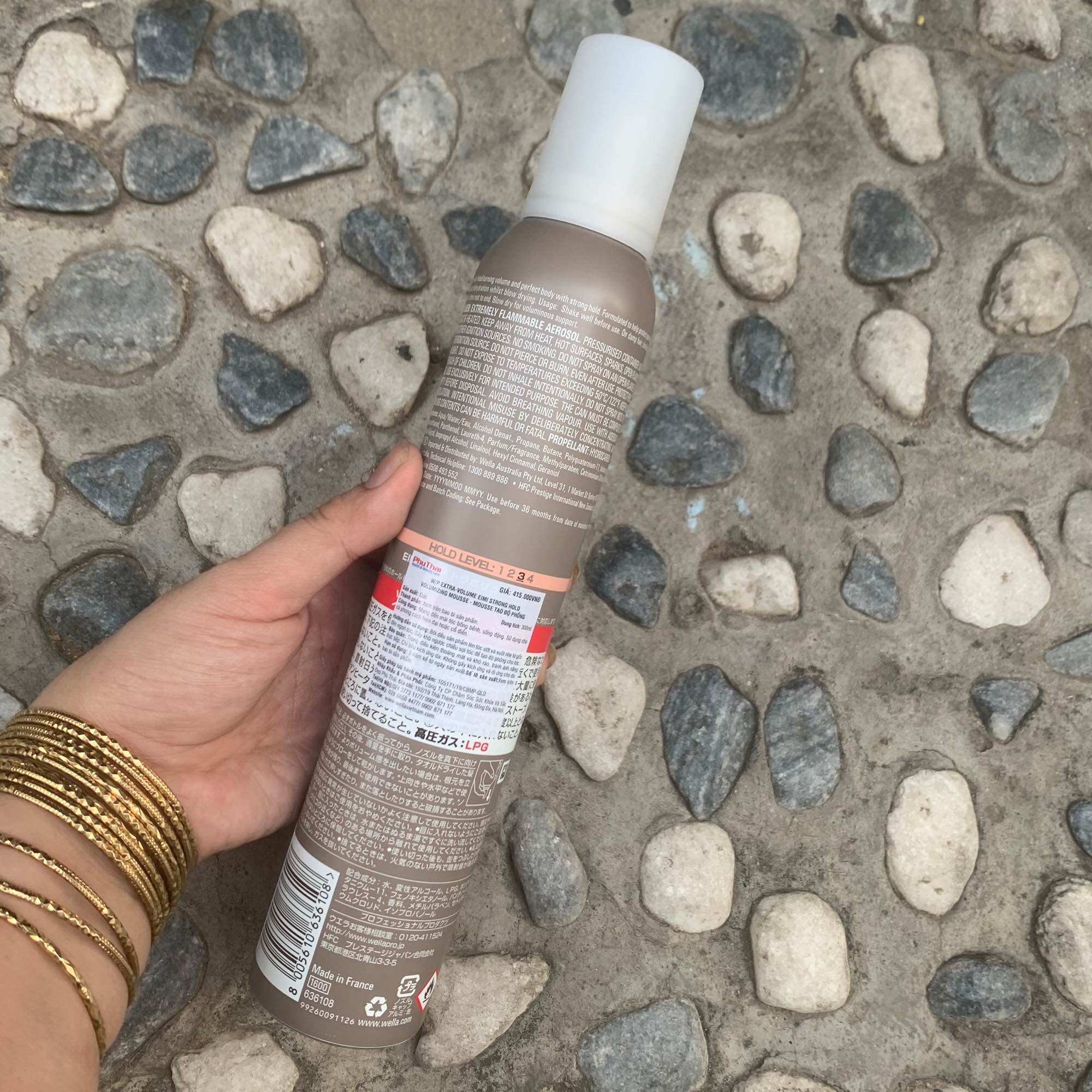 MOUSSE TẠO ĐỘ PHỒNG WELLA EXTRA VOLUME 300ml