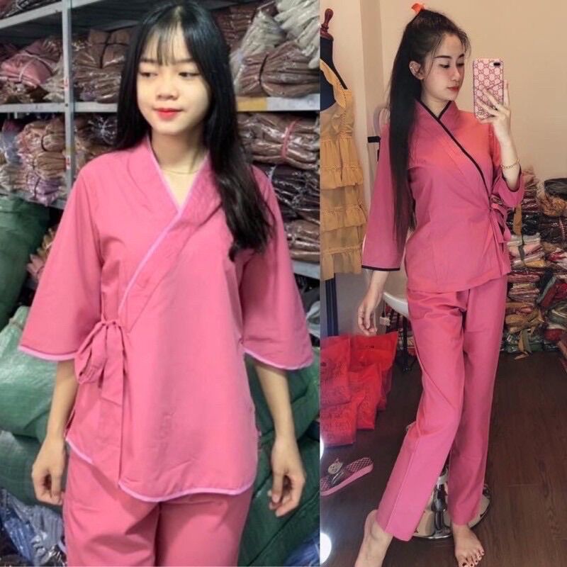 Đồ lam đi chùa ✅✅ nơ nhật không thêu