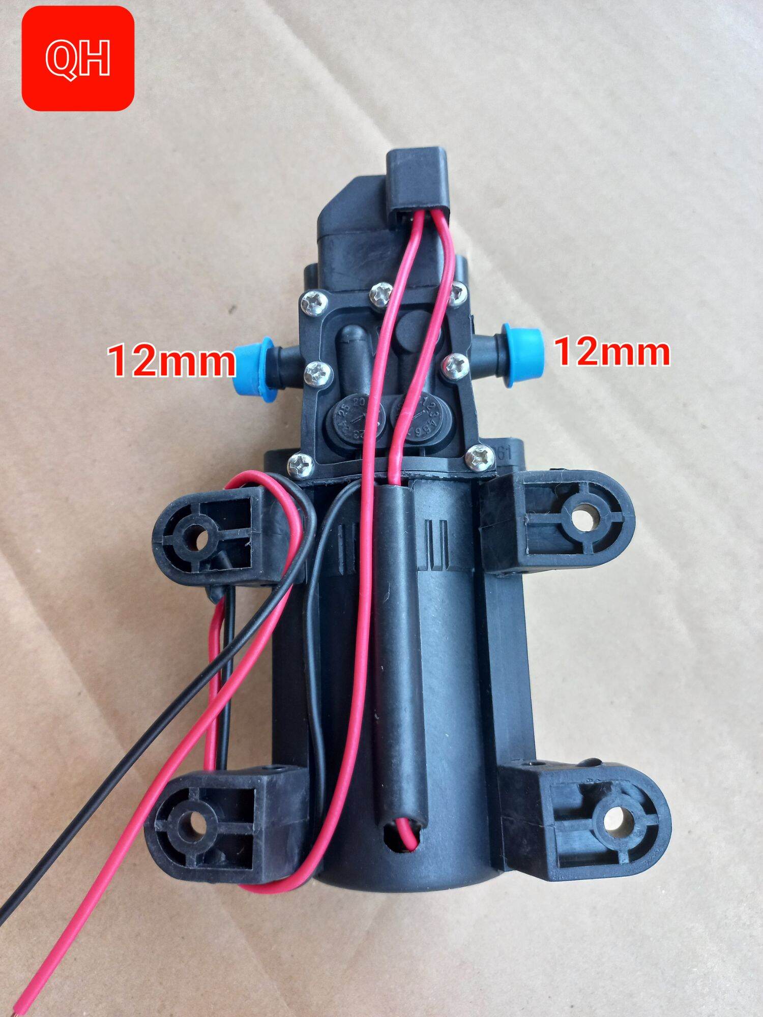 Máy bơm tăng áp mini 12v, Máy bơm phun sương 12v