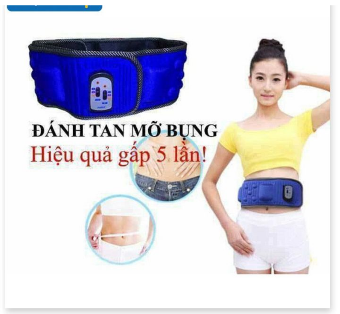 Máy massage bụng bắp tay bắp chân toàn thân giảm cân hiệu quả hàng loại tốt