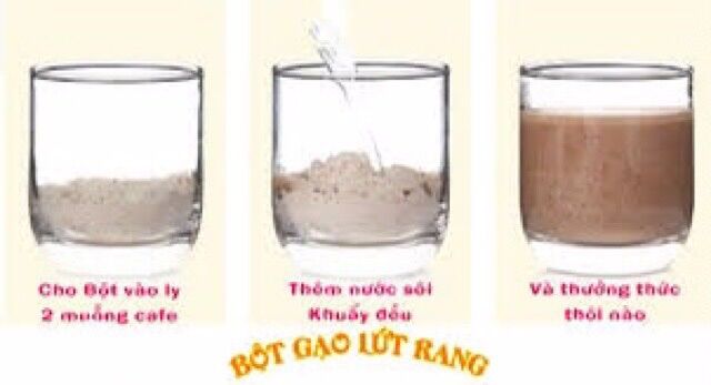 Bột gạo lứt thực dưỡng ăn kiêng 1kg