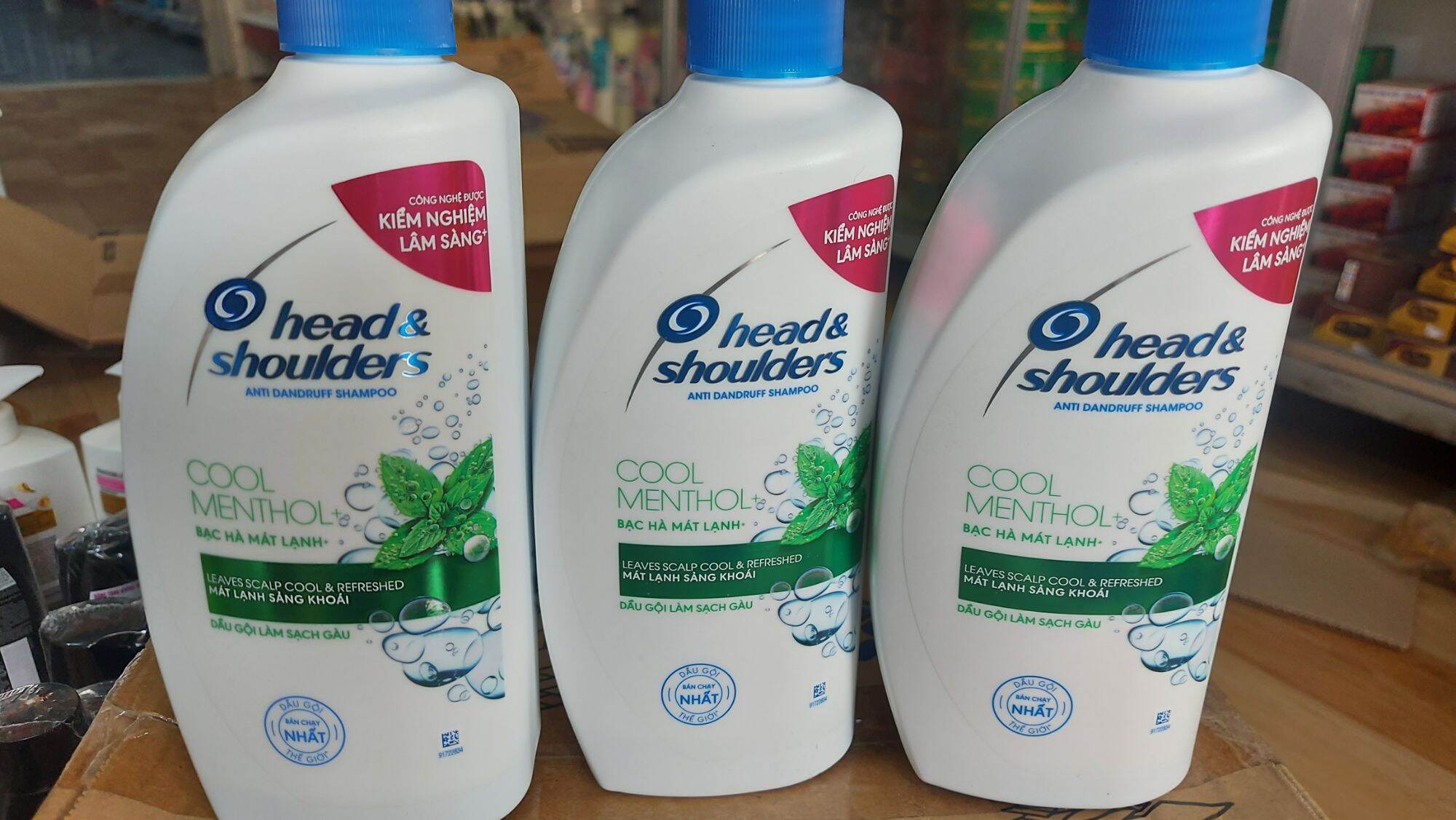 Dầu gội head bạc hà 650ml date mới