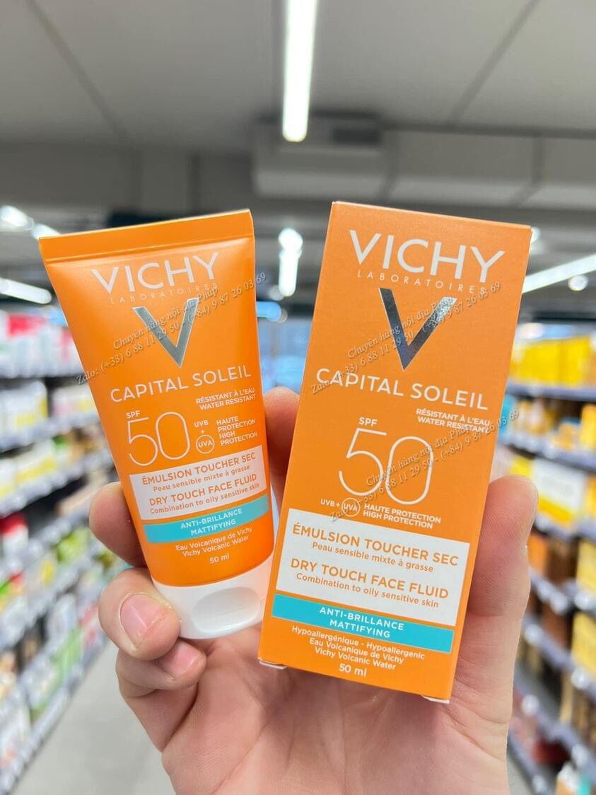 Kem chống nắng vichy spf 50+ capital dea soleil 50ml - youdo cosmetic
