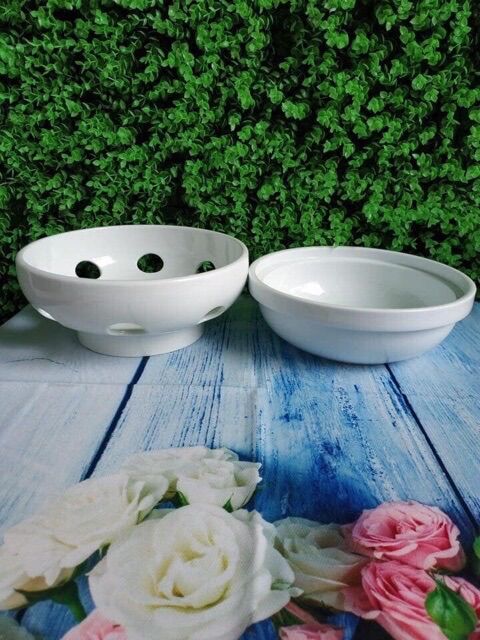 BÁT HÂM NÓNG THỨC ĂN - GỐM SƯ BÁT TRÀNG( thặng kèm 1 vỉ nến đốt)