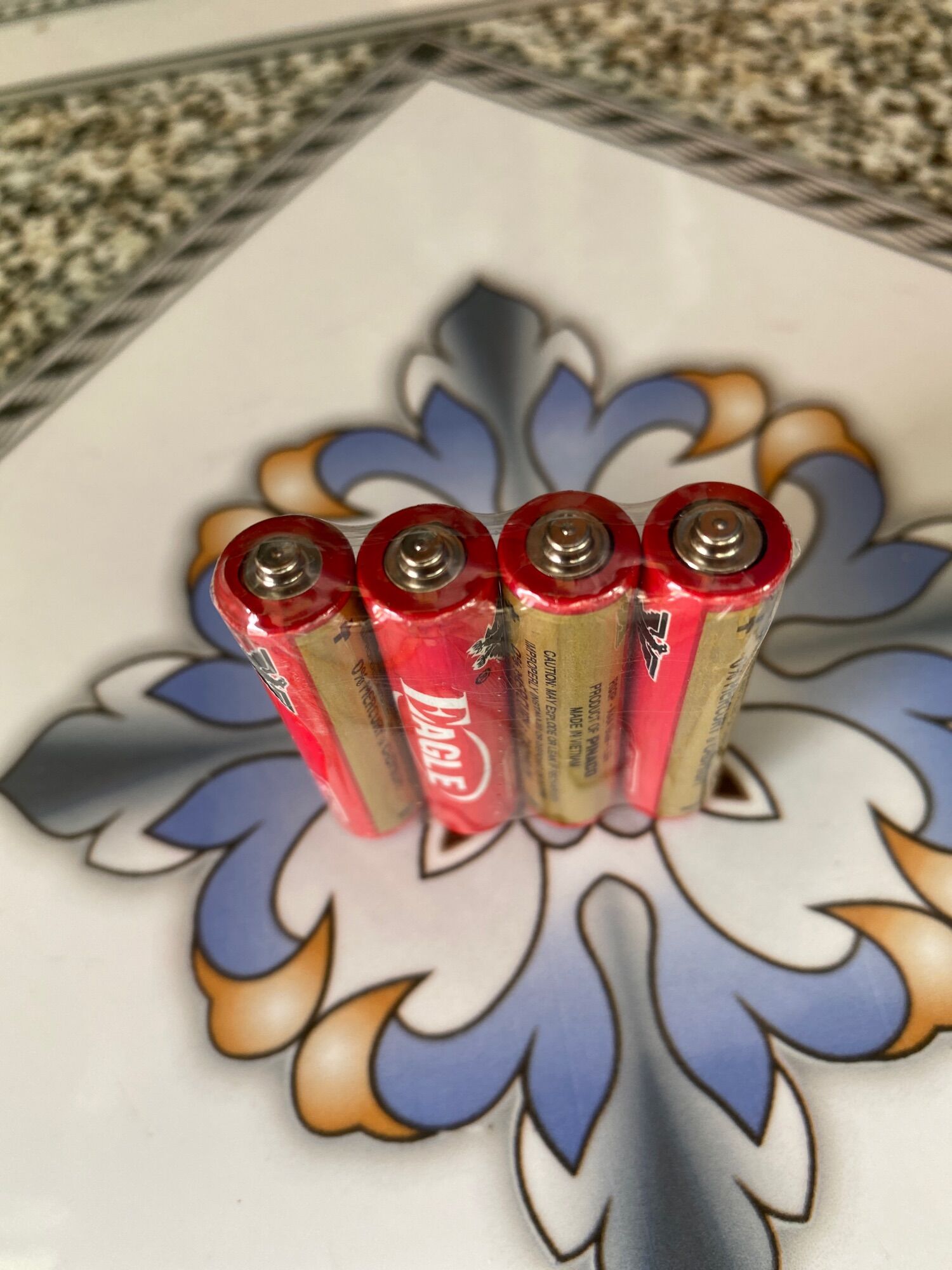 Combo 4 viên pin 3A, pin AAA con ó