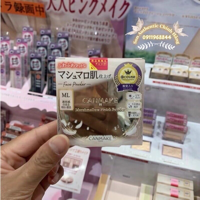 (New 2022 +Bill) Phấn phủ Canmake Marshmallow Finish Powder